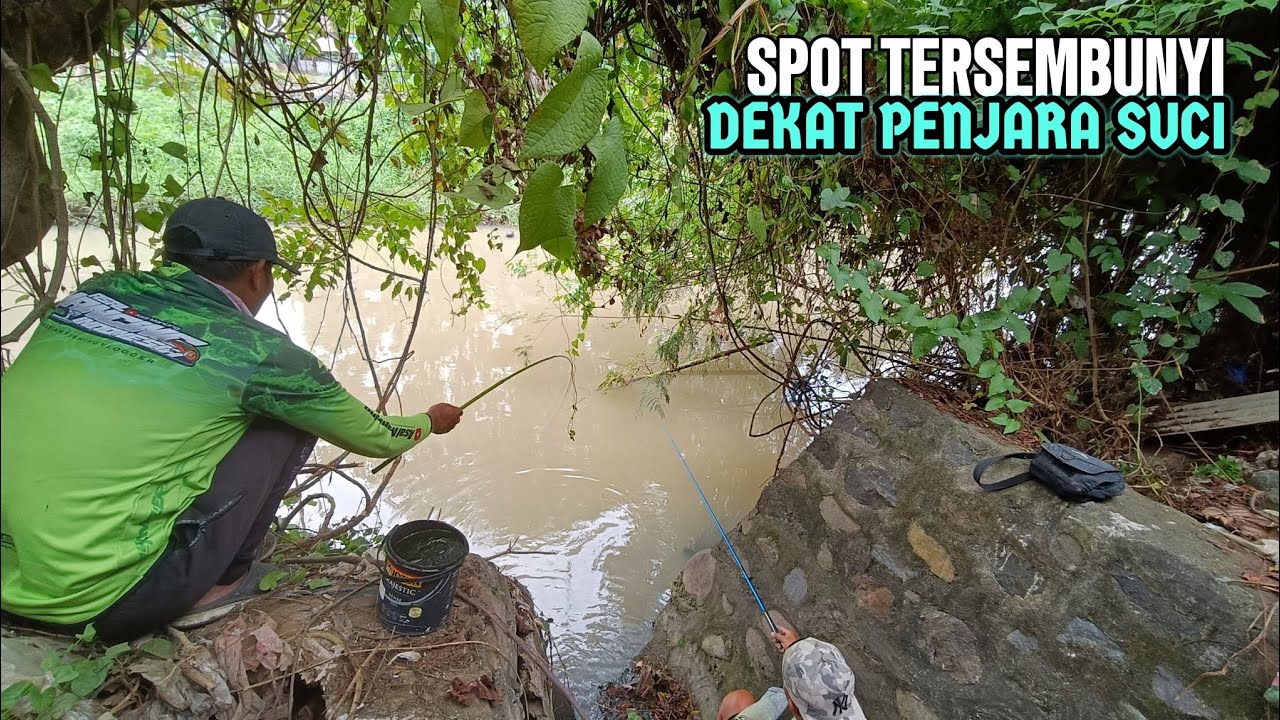 Di sungai ini ada aliran air kecil yang di sebut Dengan nama Air BHUCARRIN yang di Huni Banyak ikan
