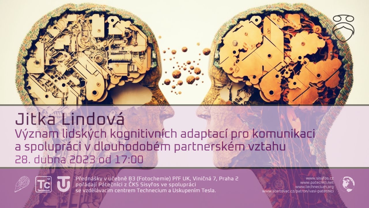 J. Lindová: Význam kognitivních adaptací v komunikaci a spolupráci v dlouhodobém partnerském vztahu