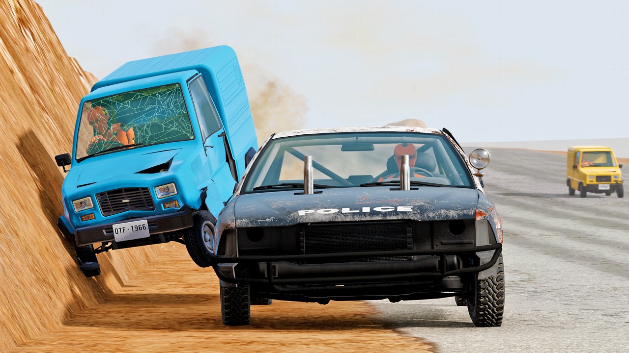 Cars vs Road Rage #130 - BeamNG Drive | xxbdmnxx