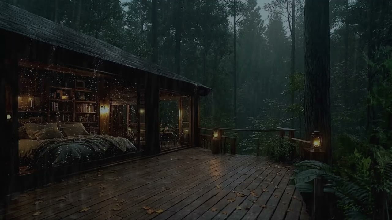 Gentle Forest Rain for Natural Sleep 🌧 Calm Your Mind, Reduce Stress and Enjoy Deep Restful Nights