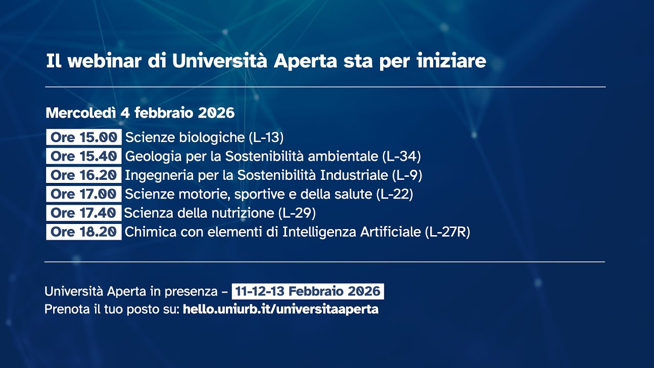 Università Aperta online — 4 febbraio 2026