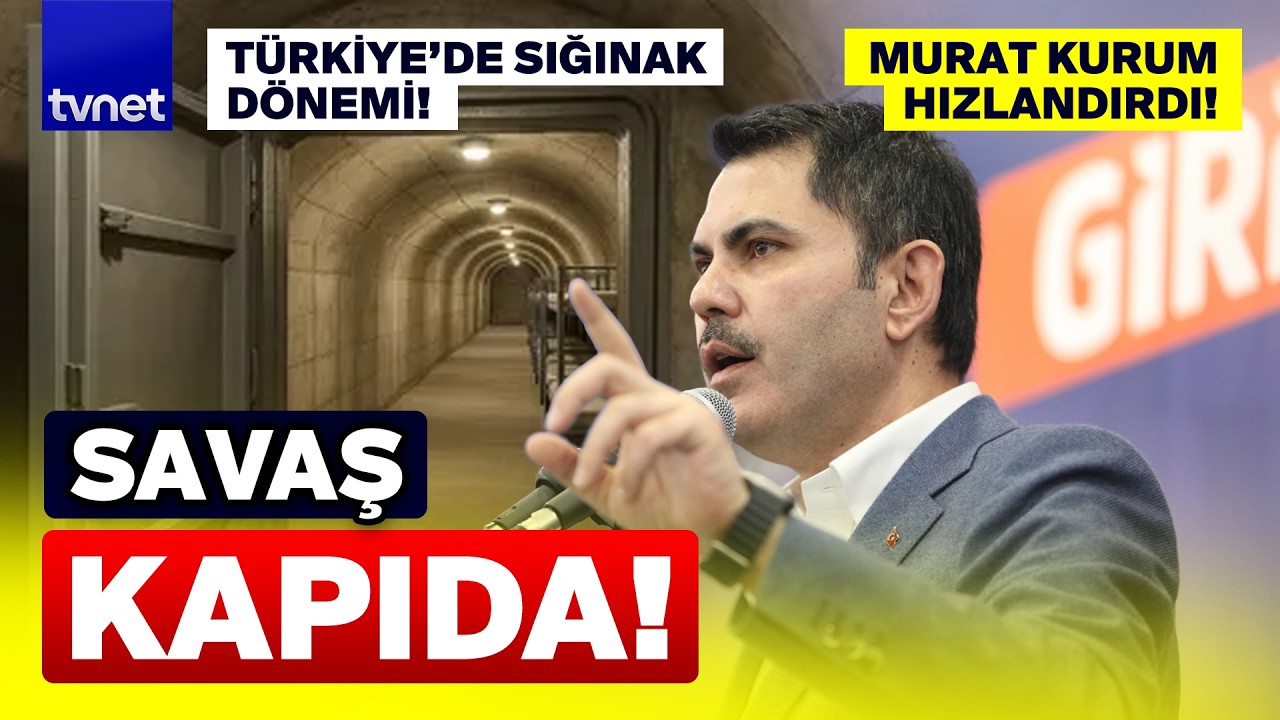 NÜKLEER SAVAŞ SENARYOSU MASADA MI? Bakan Kurum talimatı verdi: METROLAR SIĞINAK OLUYOR!