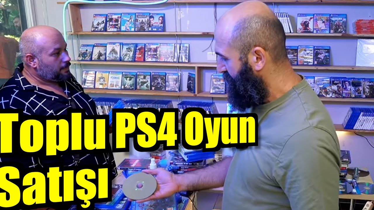 Kararlı Müşteri Toplu PS4 Oyun Aldı
