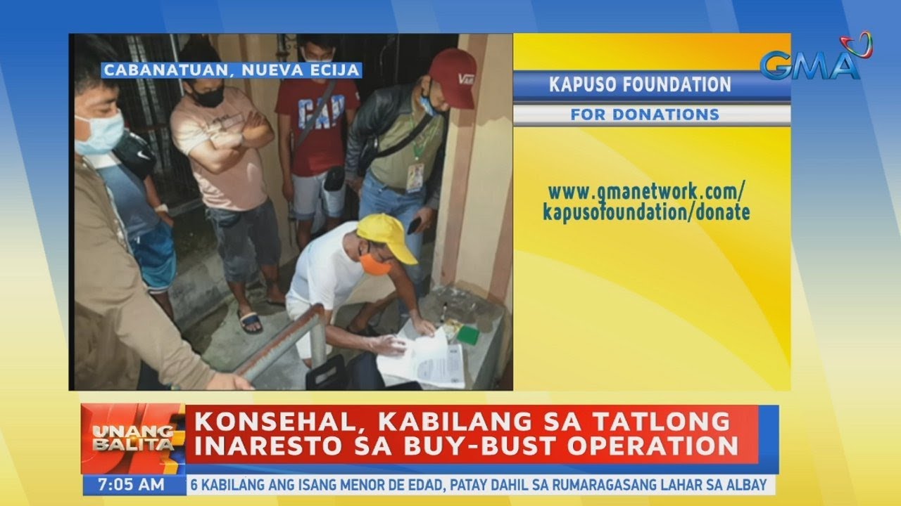 UB: Konsehal, kabilang sa 3 inaresto sa buy-bust operation
