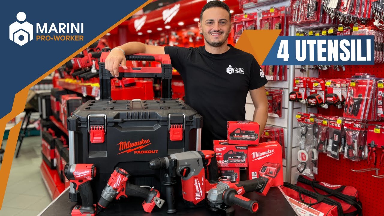 IL TROLLEY PORTA UTENSILI PER IL LAVORO - Milwaukee packout