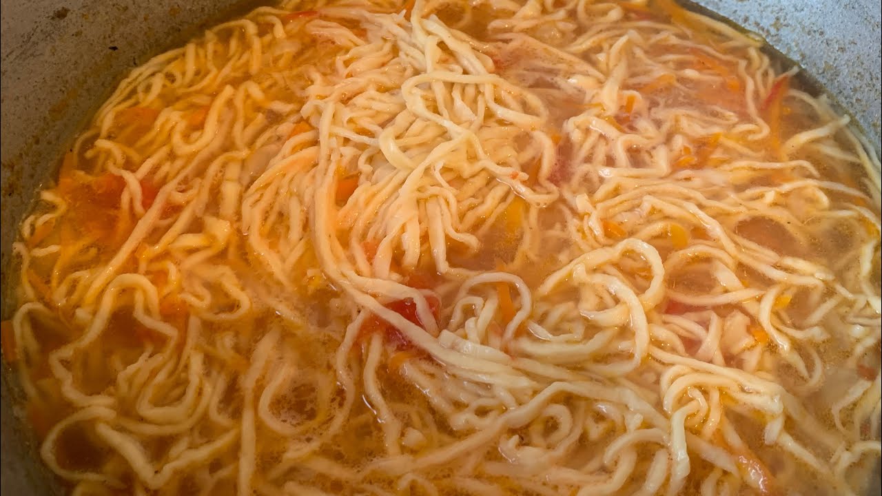 Лапша 🍜 домашний рецепт лапши. Тесто для лапши 