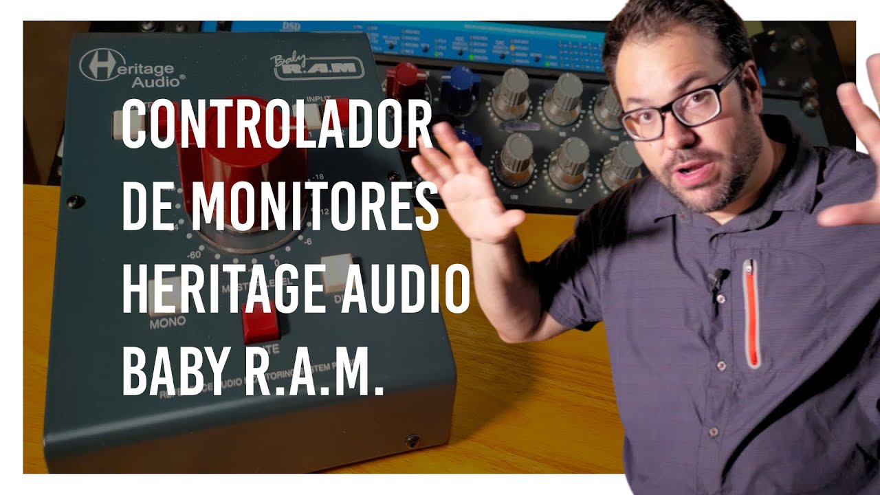 CONTROLADOR de MONITORES Heritage Audio Baby R.A.M.