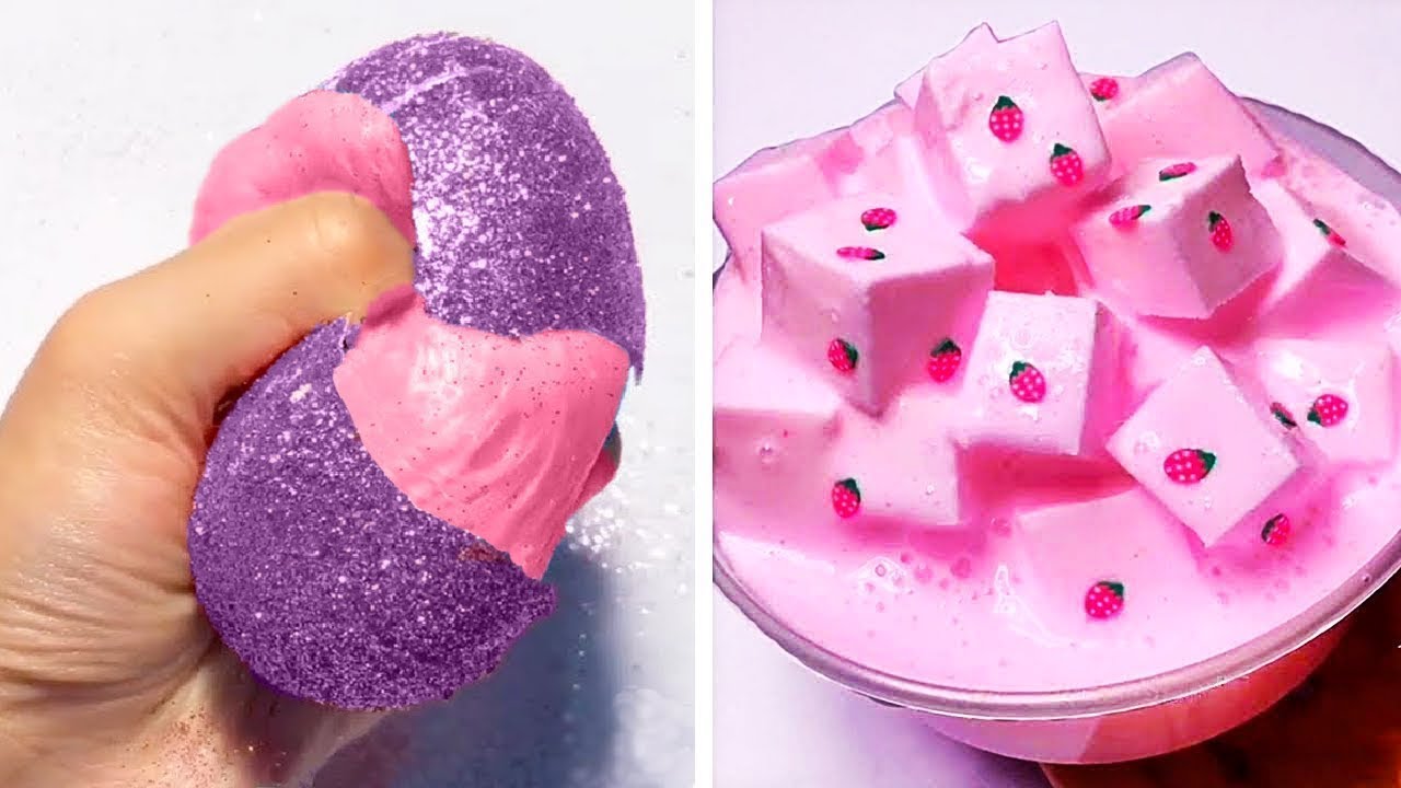 Расслабляющие АСМР-видео со слаймом для сна | Satisfying Slime No Talking ASMR 3747