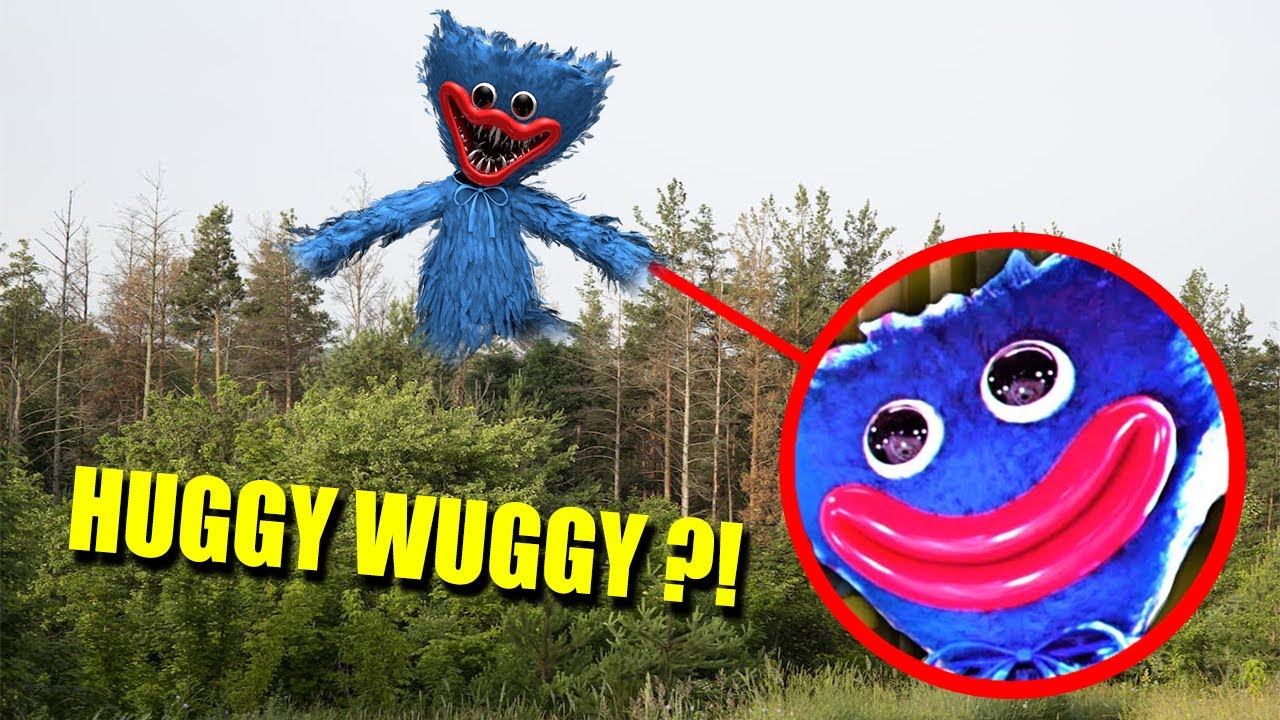 MON DRONE A FILM&Eacute; HUGGY WUGGY DANS CETTE FOR&Ecirc;T HANT&Eacute;E ! (HUGGY WHUGGY D&Eacute;TRUIT DRONE)