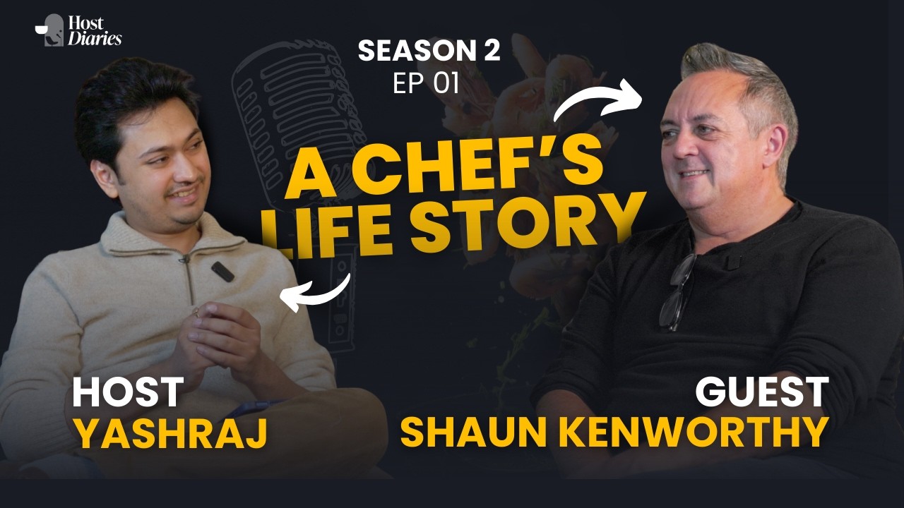 Food, Faith & Finding Home  | The Shaun Kenworthy Story | Host Diaries S2E01 #podcast #food #chef