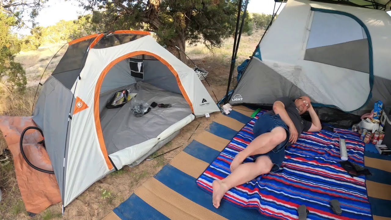 Camping at Rabbit Gulch Starvation Reservoir Utah