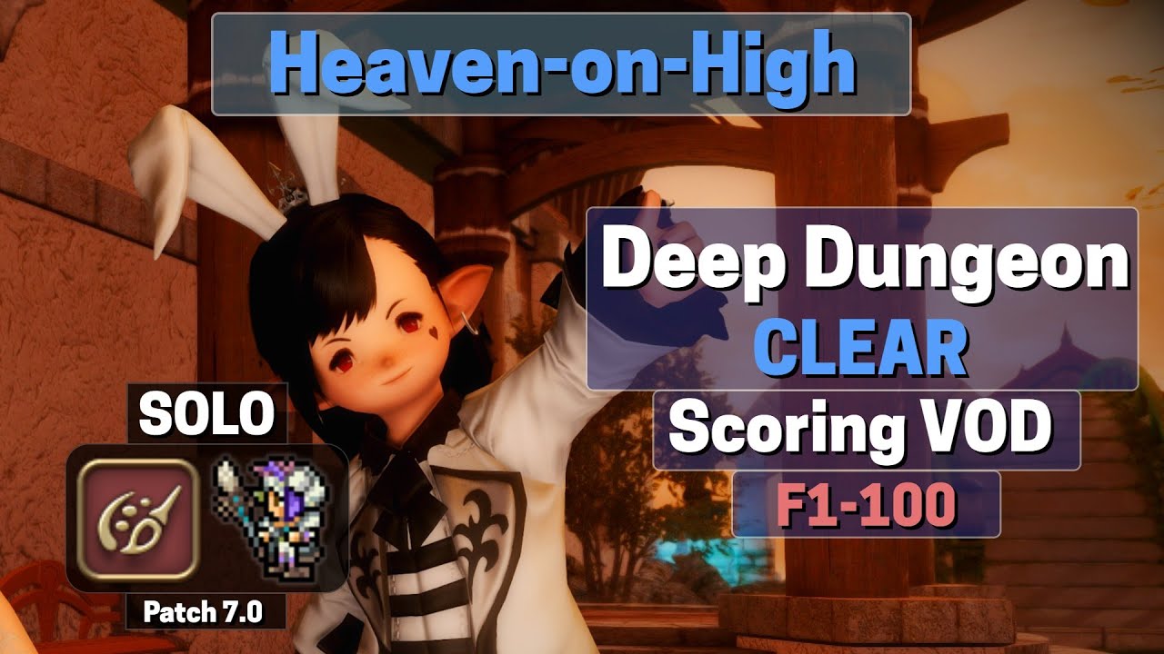 Pictomancer (PCT) Solo Heaven-on-High (HoH) Scoring Clear (2024-07-07)