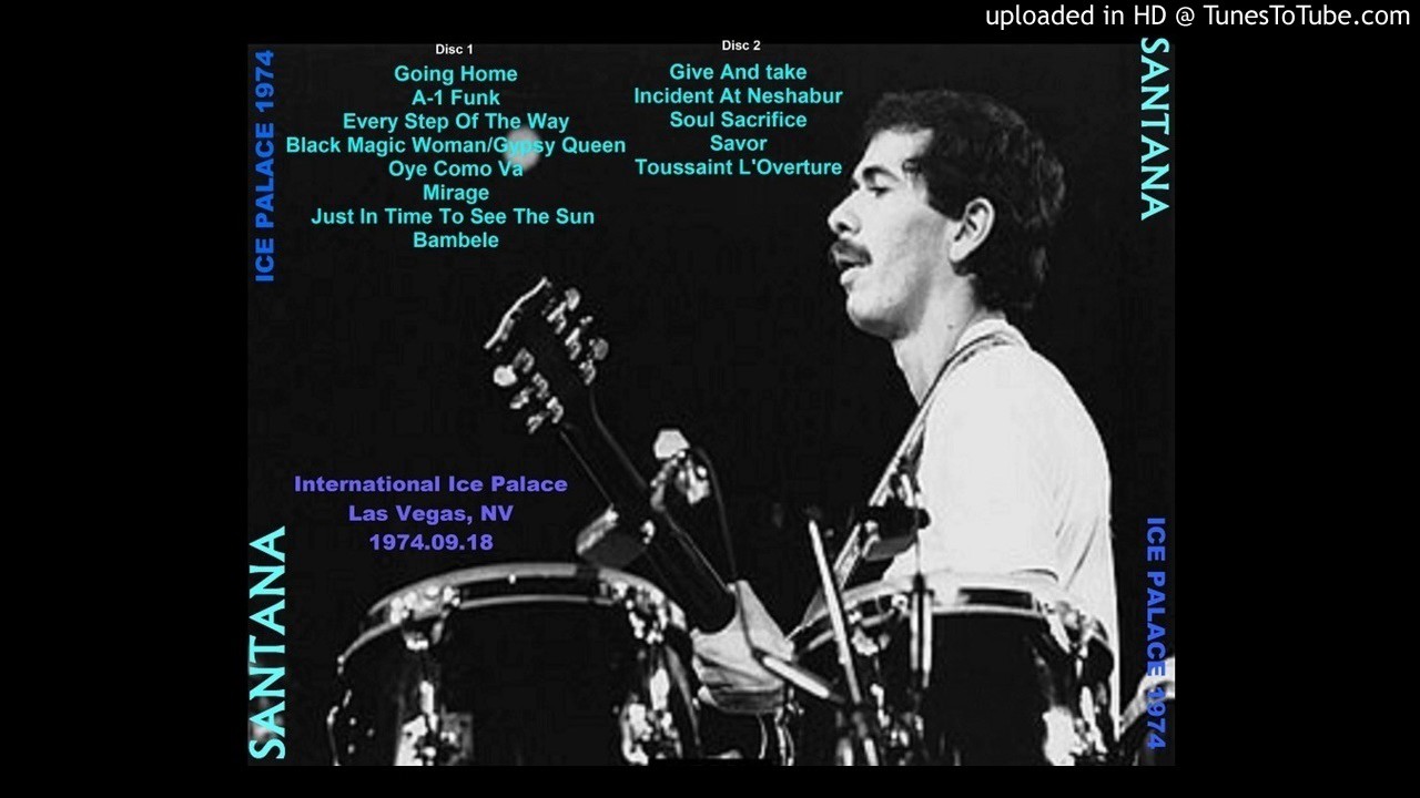 santana- Mirage live ice house las vegas 1974