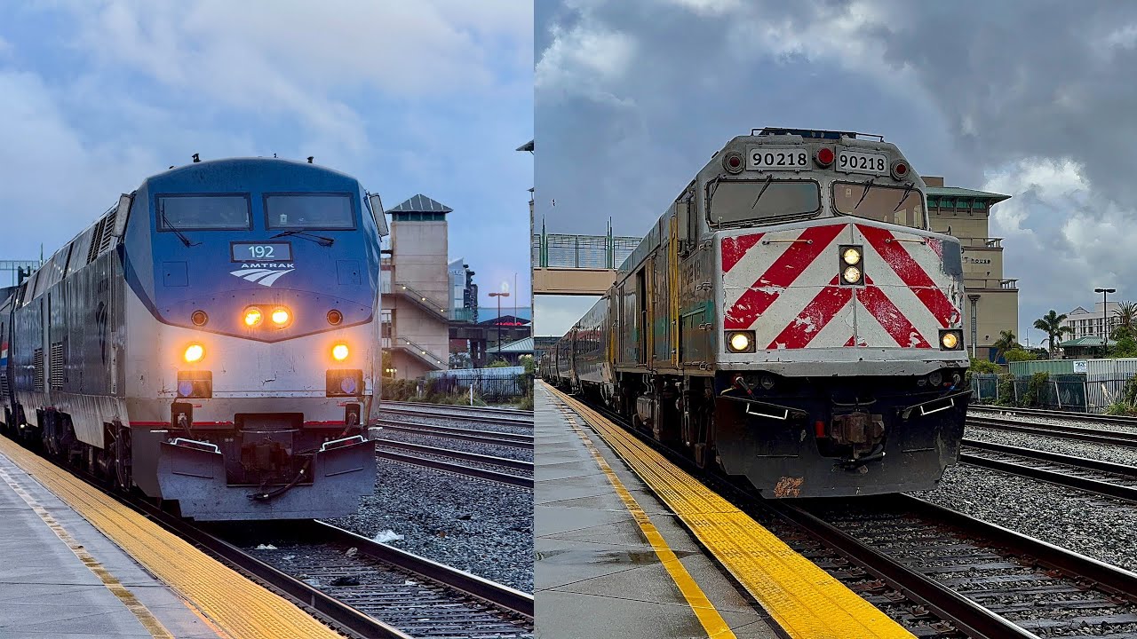 Railfanning Amtrak & Union Pacific Morning Trains at Emeryville