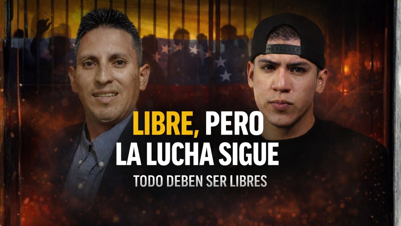 CARLOS AZUAJE: SALIÓ PRESO Y VOLVIÓ A LUCHAR POR LOS QUE SIGUEN PRESOS