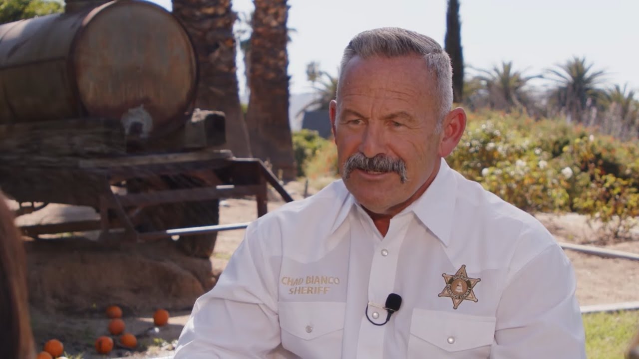 Gubernatorial candidate Chad Bianco shares plans for CA