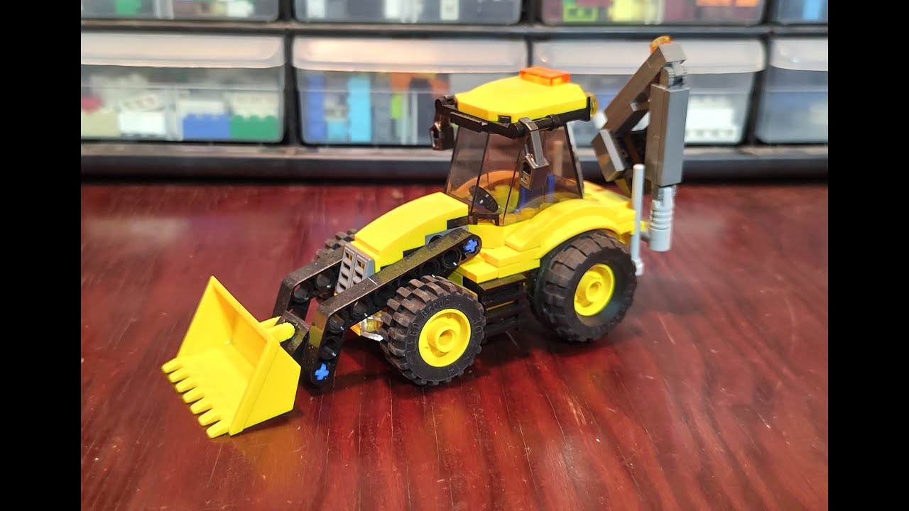 Lego Backhoe MOC