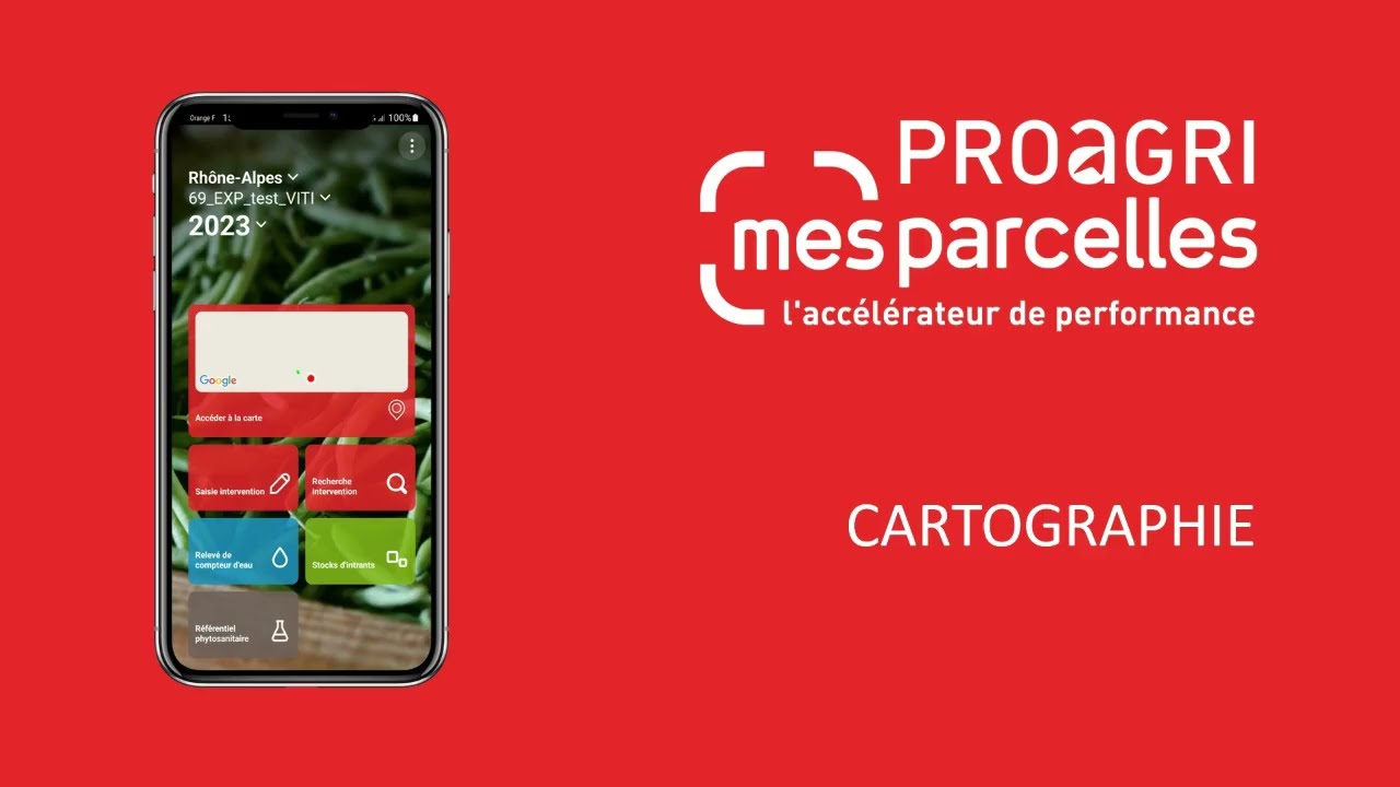 MES PARCELLES  : comment utiliser l'espace cartographie.