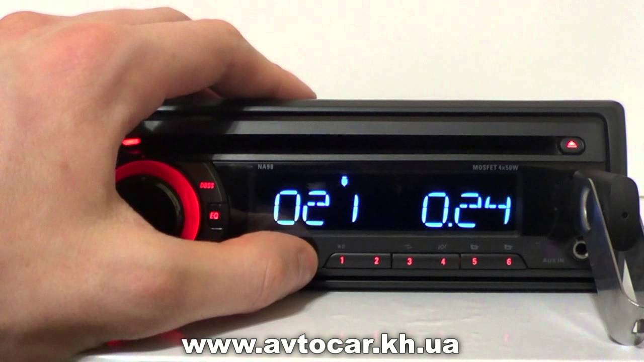 Видеообзор автомагнитолы Nakamichi NA98