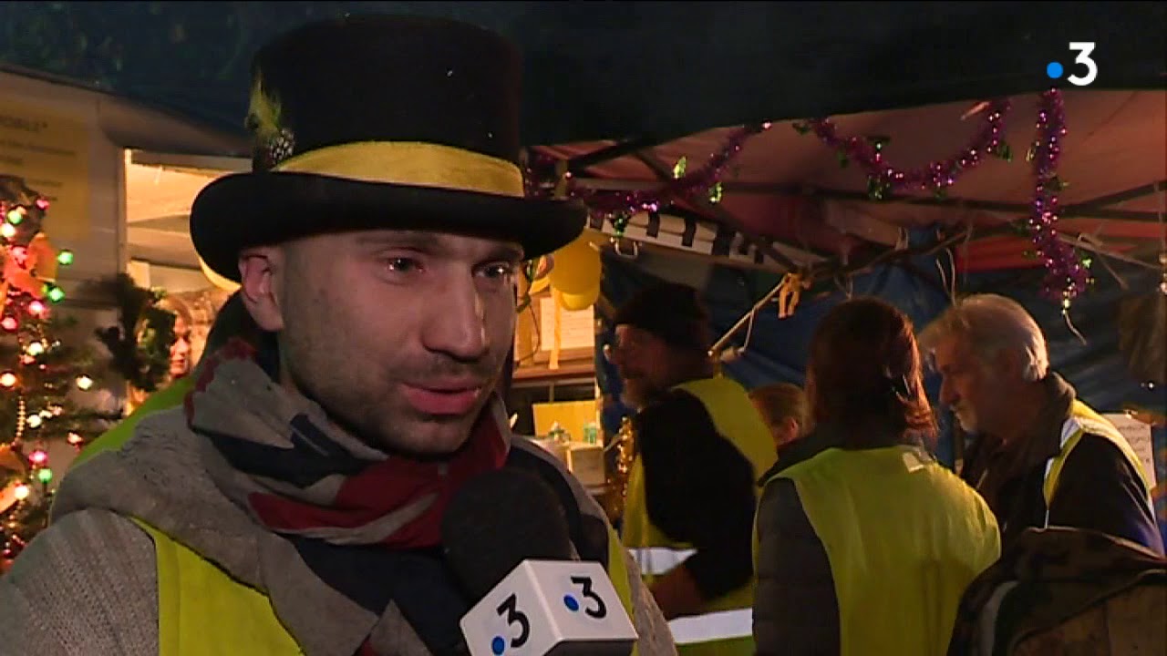 Gilets jaunes de Graulhet (Tarn) : réveillon de Noël aux petits oignons