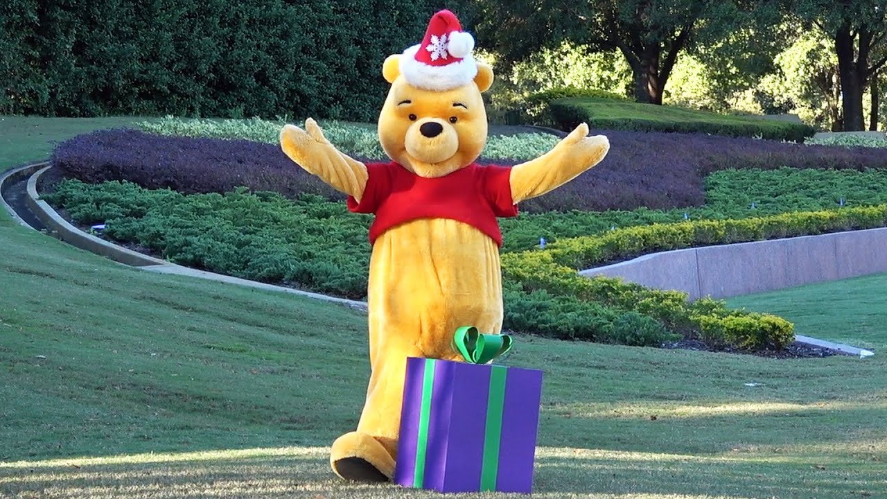 Winnie the Pooh Holiday Distanced Experience - Taste of Epcot International Festival of the Holidays