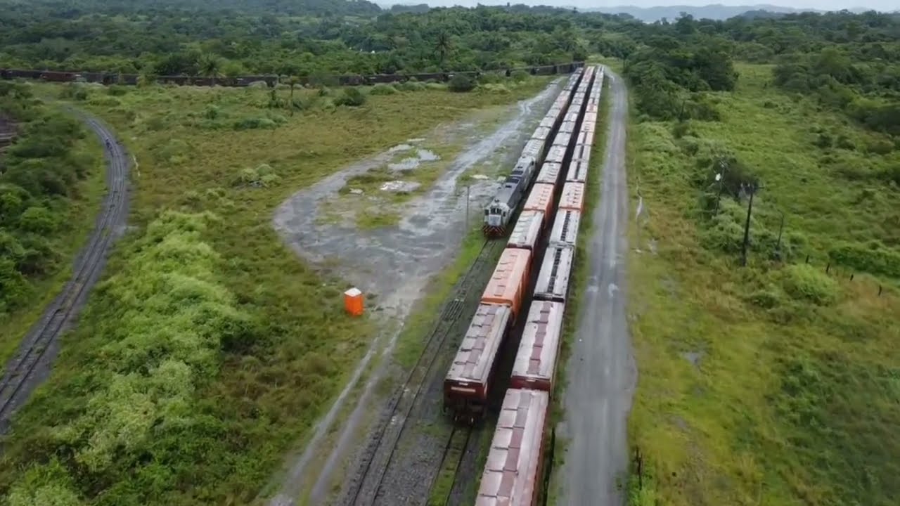 (VLI) - Pátio ferroviário da VLI no Porto de Aratu (Candeias - BA).