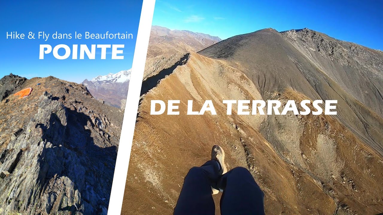 Pointe de la Terrasse (2881 m) - HIKE & FLY / BEAUFORTAIN / PARAPENTE / CORMET DE ROSELEND