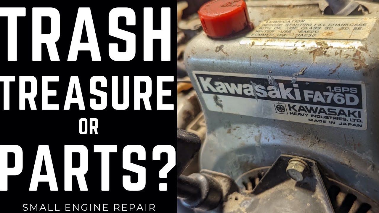 Kawasaki FA76D Carb Repair