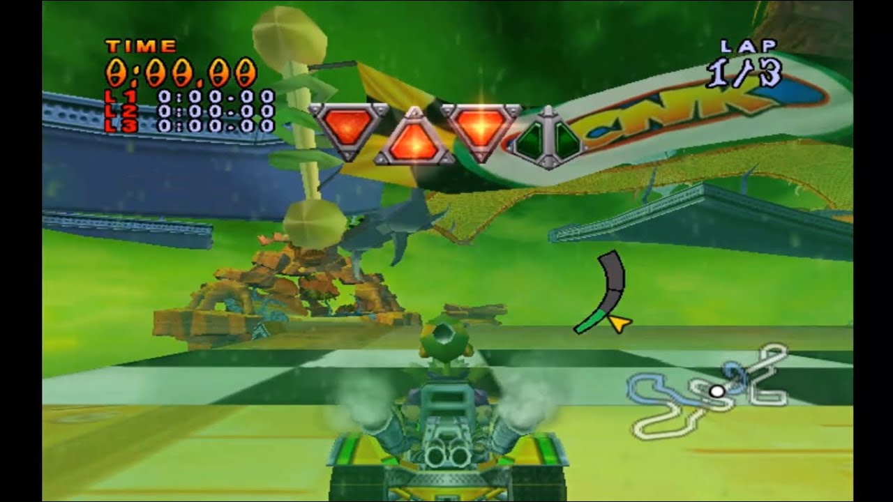 Crash Nitro Kart (CNK) | Thunder Struck | Velo Time Trial