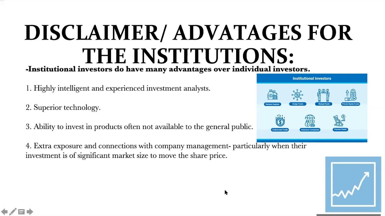 Investing 101 Session 5: Individual vs Institutional Investing