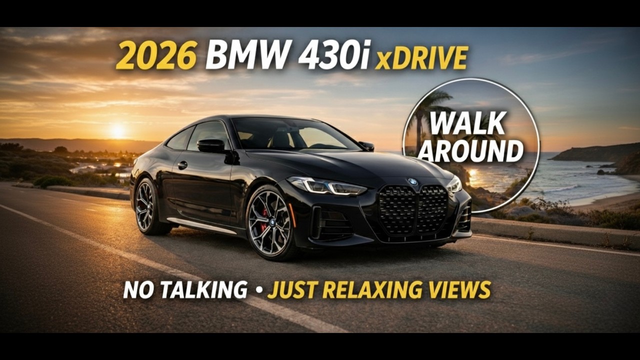 BMW 430i xDribmve(2026) is Pure Elegance.