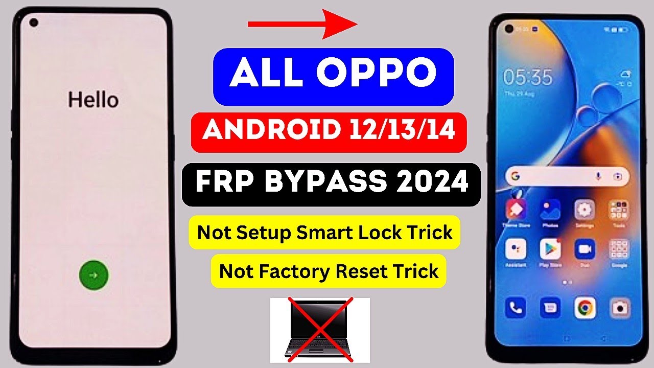 All Oppo Android 12/13/14 Frp Bypass/Unlock New Method | All Oppo Google Account Bypass Without Pc