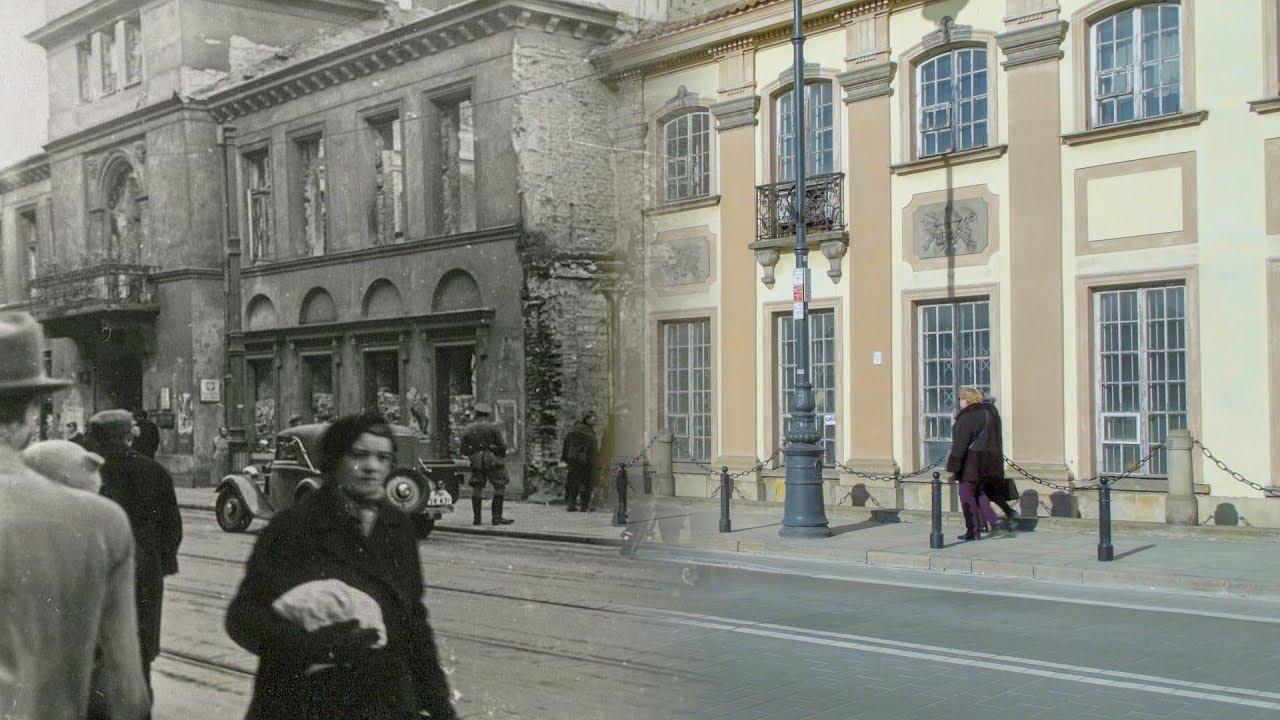 Ulica Miodowa w Warszwie - dawniej i dziś