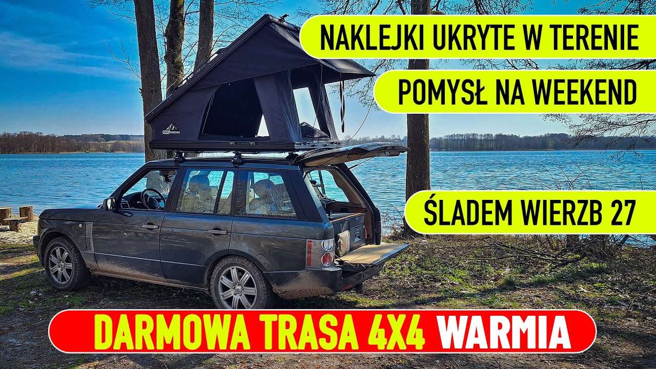 Trasa Śladem Wierzb 27 - WARMIA - Pomysł na weekend ? Lekka i przyjemna trasa offroadowa.