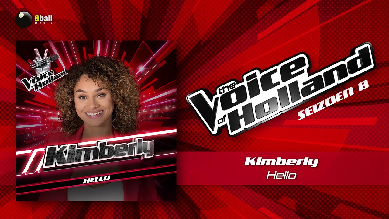 Kimberly - Hello (The voice of Holland 2017 The Blind Auditions audio)