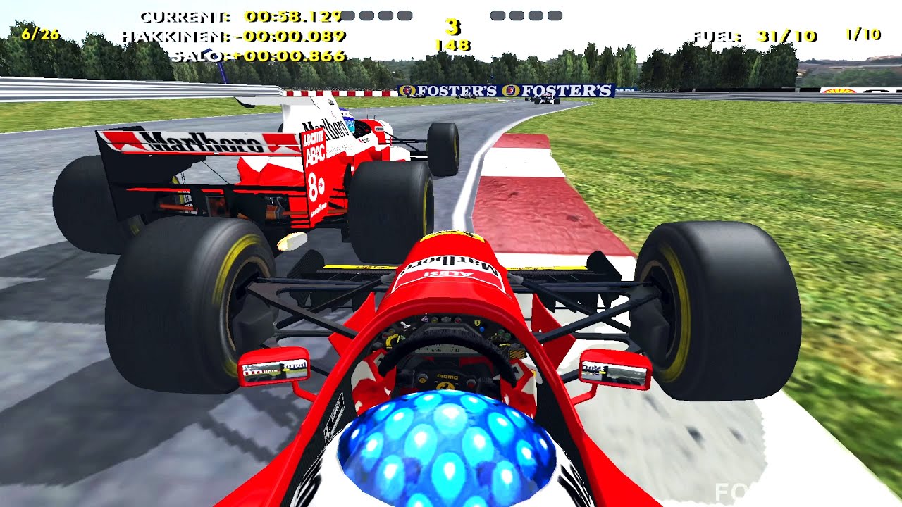 F1 1995 | Jean Alesi Onboard | Buenos Aires Argentina | Ferrari | F1 Challenge 99 02 | HD