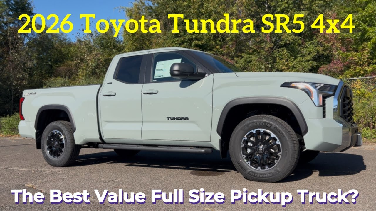 Toyota Tundra SR5 4x4 2026 года: является ли Tundra SR5 2026 года самым разумным выбором?
