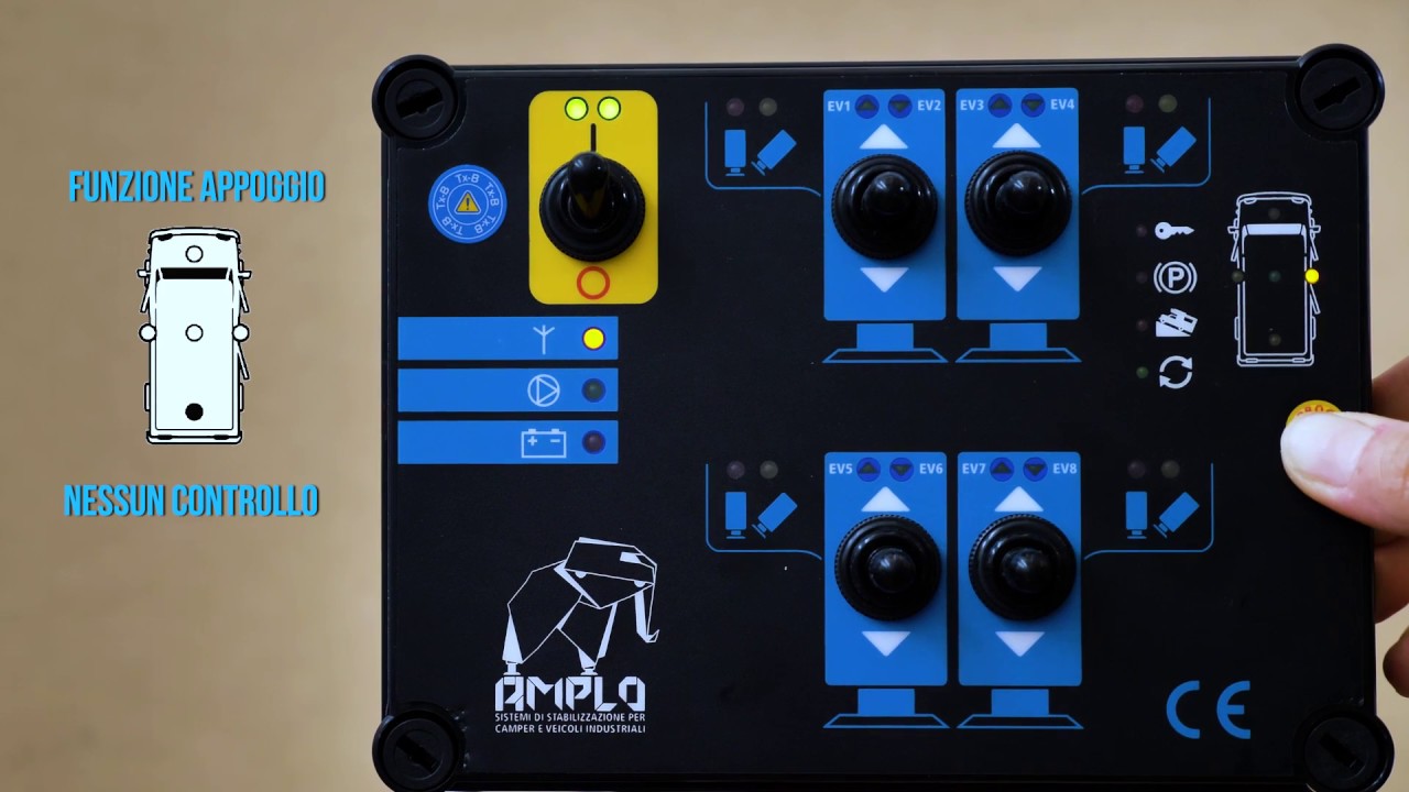 Piedini di stabilizzazione AMPLO X250-X290 ALKO