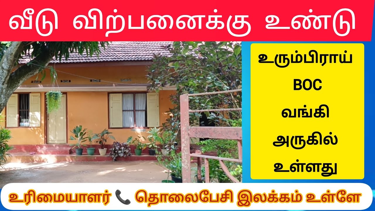 💥🤯🛑 யாழ்ப்பாணம் உரும்பிராய் சந்தி அருகில் 🛑 வீடு விற்பனைக்கு ⁉️💢 Jaffna | Srilanka #shorts