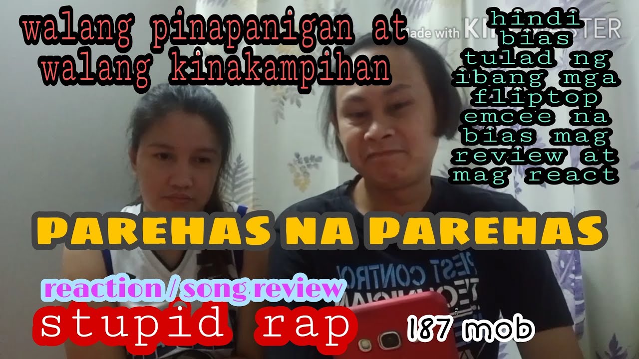 STUPID RAP 187mob (salbakuta diss) reaction video / song review