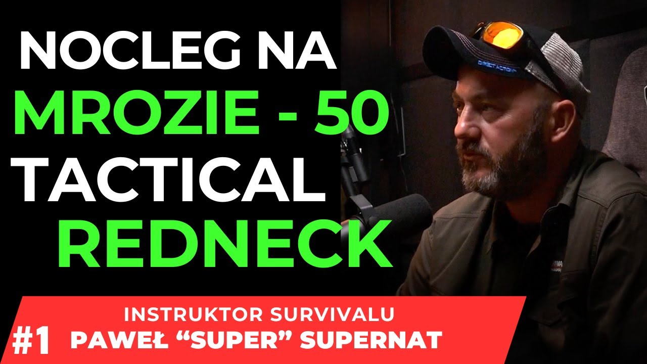 NOCLEG NA MROZIE -50 STOPNI ? CZYLI JAK TESTUJEMY SPRZĘT SURVIVALOWY. PAWEŁ