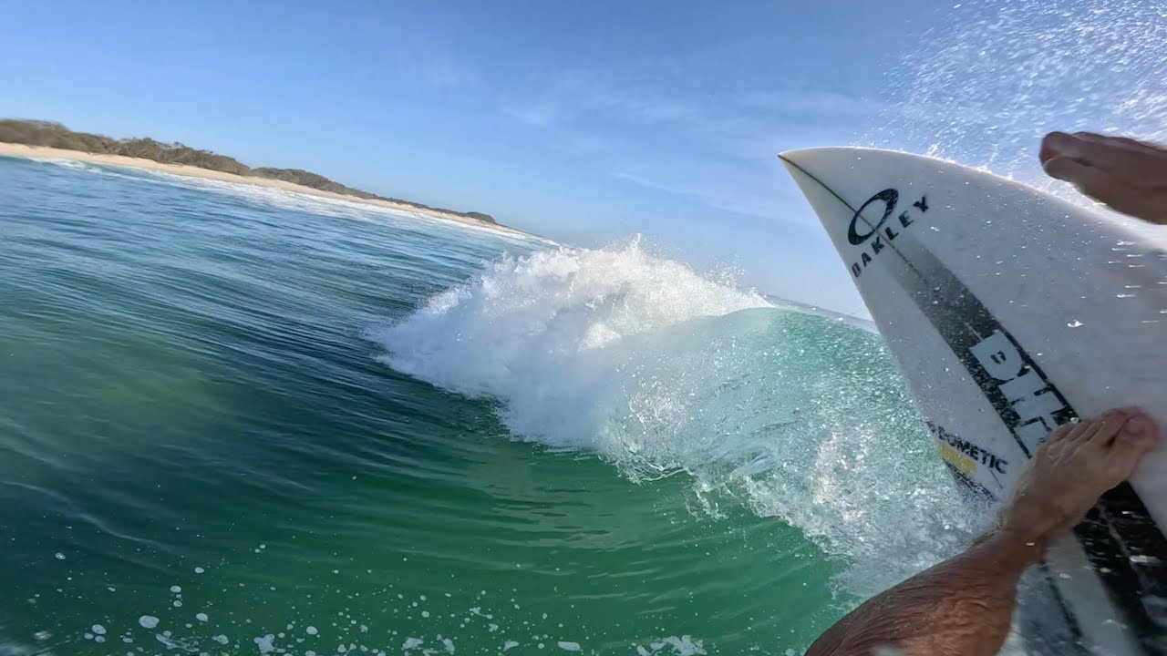 POV Surfing Gold Coast Beach Break