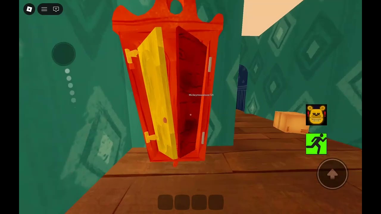 Fredbear w Hello Neighbor 7