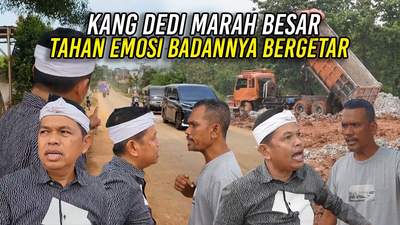 DI MAKAM IBUNYA MATA BERKACA KACA-SAAT LIHAT JALAN KOTOR OLEH TRUK LIMBAH KANG DEDI NGAMUK