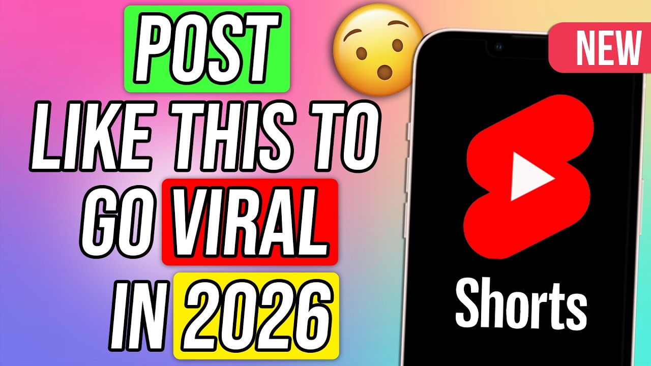 Хотите, чтобы ваш контент стал вирусным на YouTube Shorts в 2026 году? ВНЕСИТЕ ЭТИ ИЗМЕНЕНИЯ!