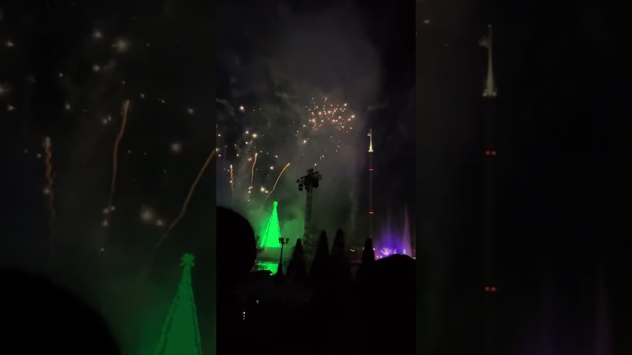 SeaWorld Christmas celebration fireworks 2026