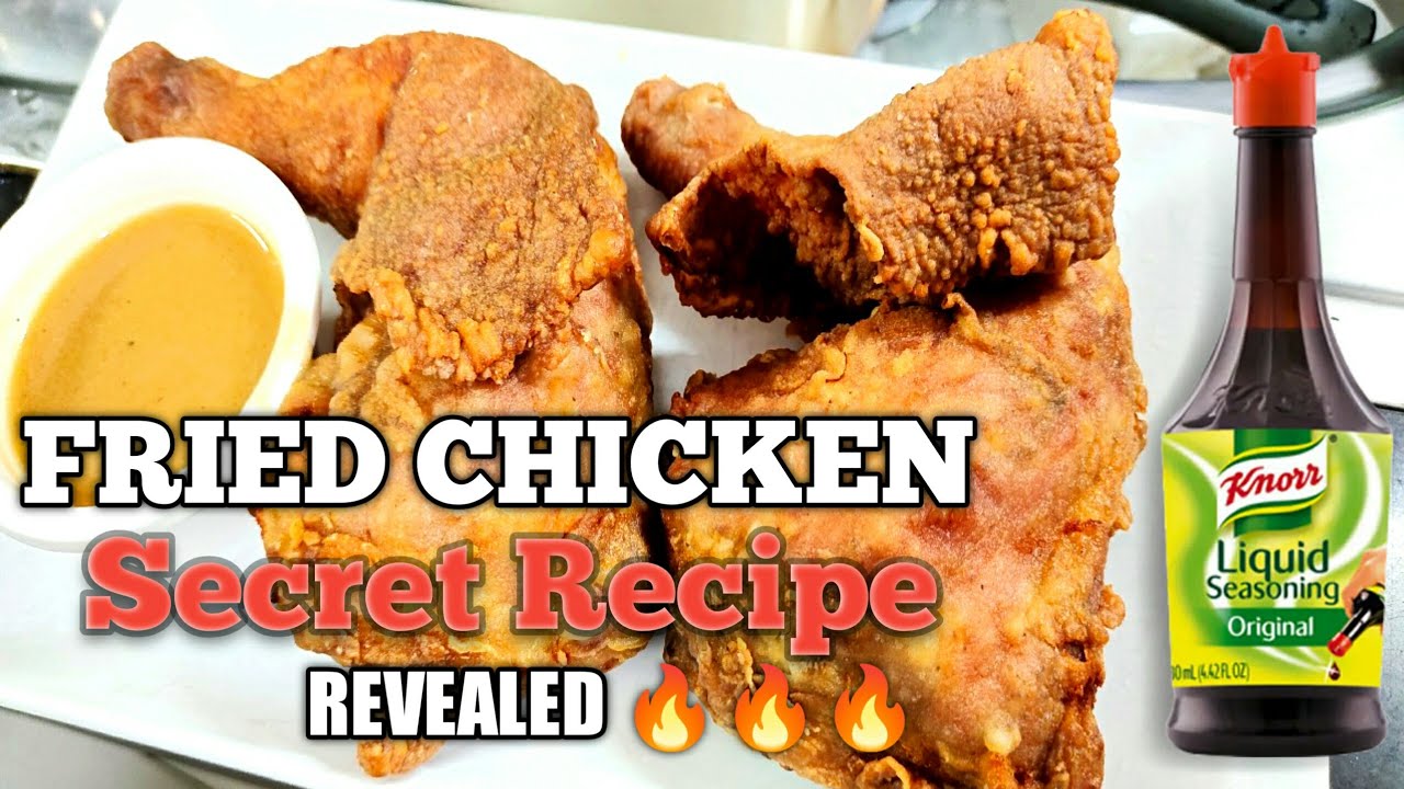 FRIED CHICKEN SECRET RECIPE REVEALED!!!