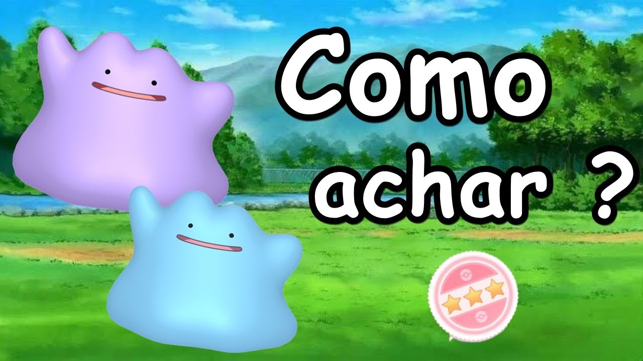 Como encontrar um Ditto fácil ? Ou qualquer Pokemon que você queira !