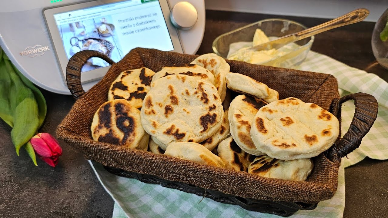 Jak zrobić Proziaki z patelni z masłem czosnkowym w  Thermomix #paulitawita #tm6 #tm7