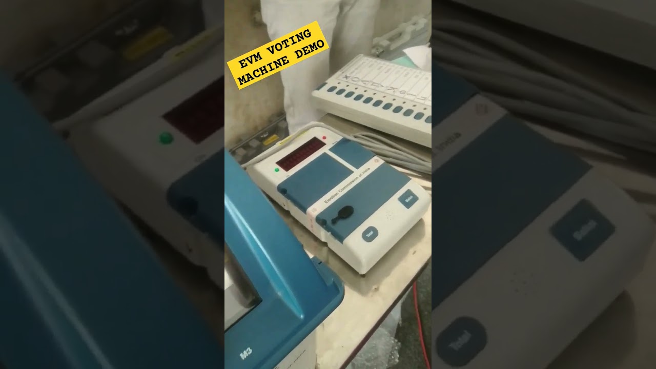 Evm voting machine demo 2024